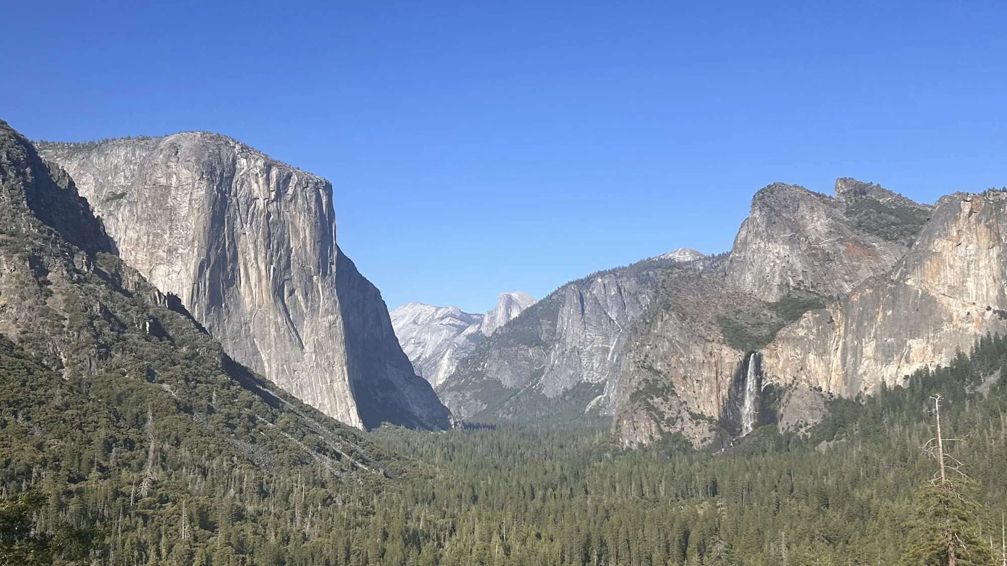 Yosemite Valley from Tunnel View